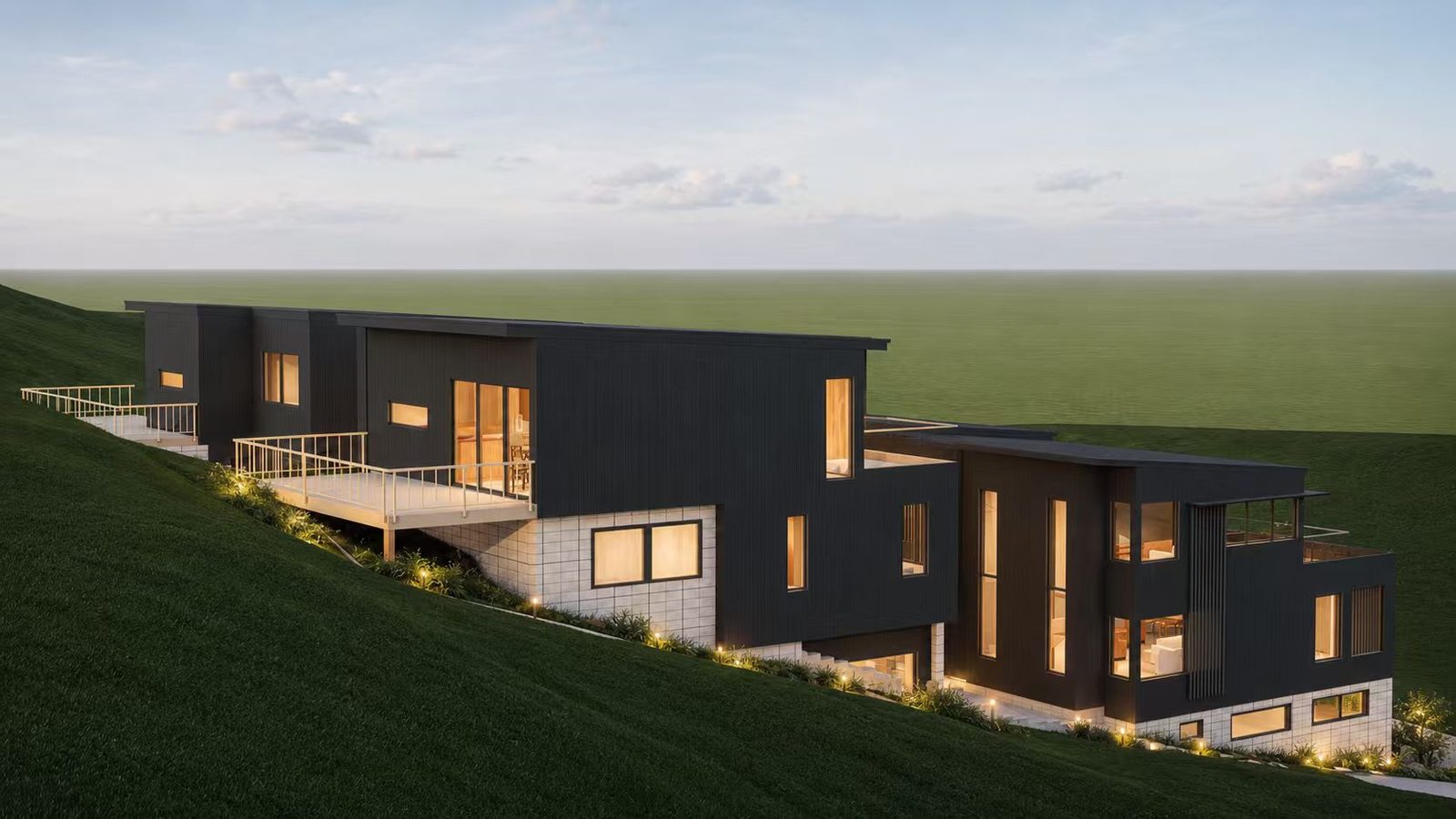 Castor Bay — hillside outlook