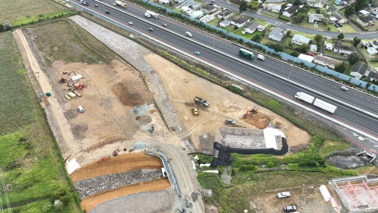Riverside — earthworks and civil construction