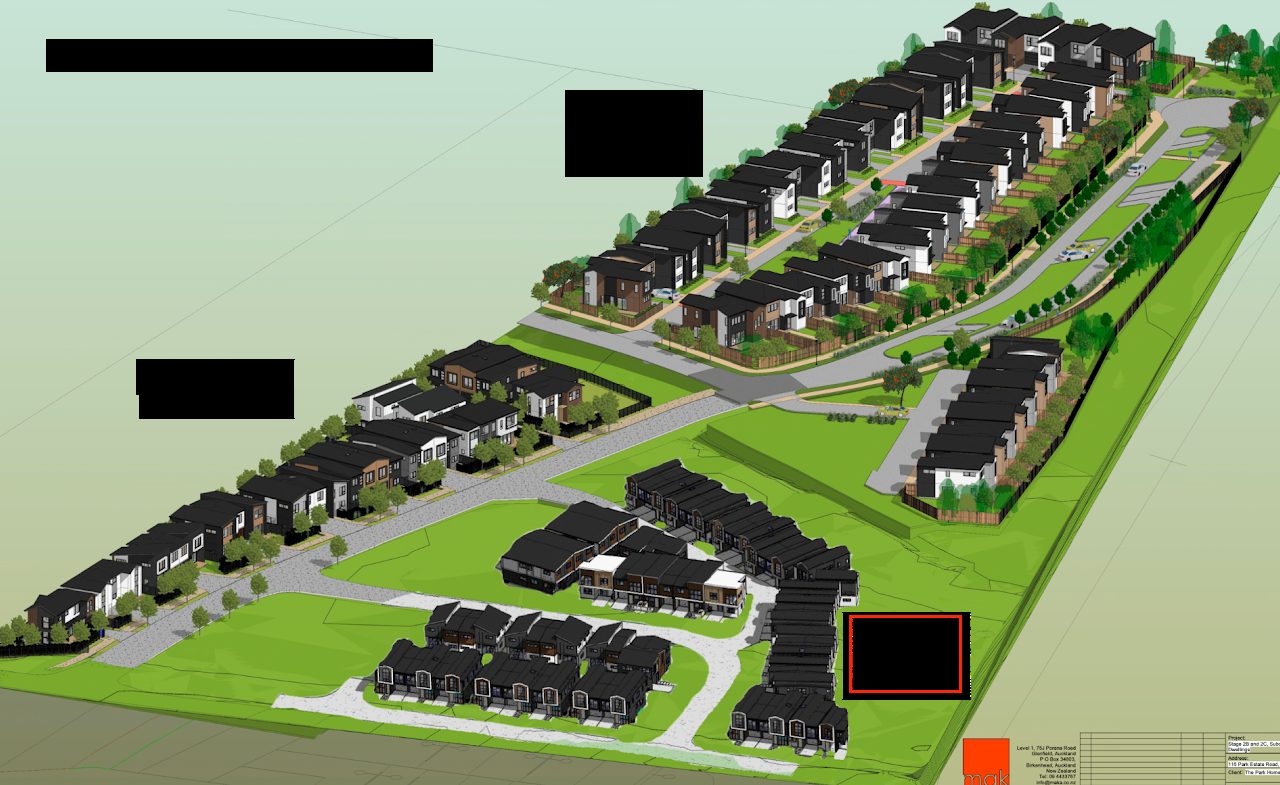 Riverside — masterplan of the community